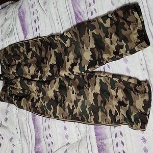 Boy's camouflage pants